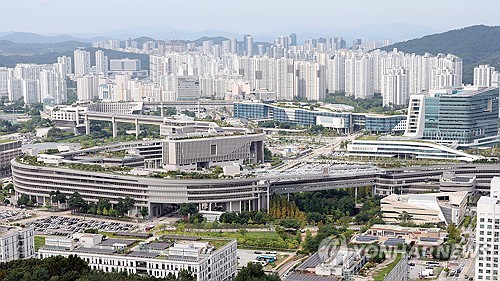 세종특별자치시 정부세종청사 일대 모습