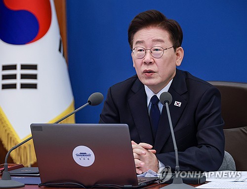 발언하는 이재명 대통령