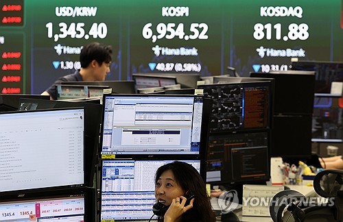 서울 하나은행 본점 딜링룸