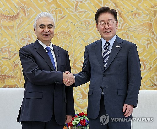 이재명 대통령과 파티 비롤 IEA 사무총장