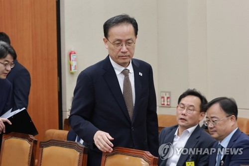 '대미투자 사전보고' 재경위 출석하는 이형일 부총리