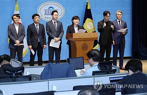 조희대 대법원장 대법관 재제청 거부 관련 민주당 법사위원 기자회견