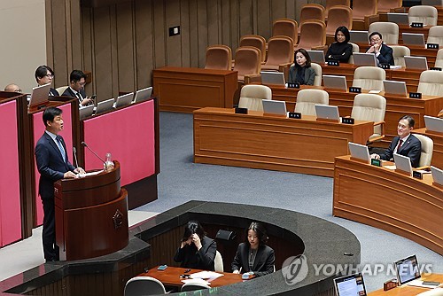국민의힘 김태규 의원 '망언' 비판하는 민주당 박균택 의원