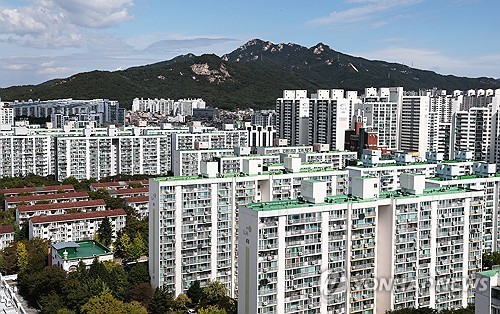 서울 노원구 일대 아파트