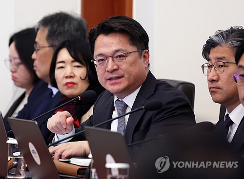 발언하는 경제성장수석