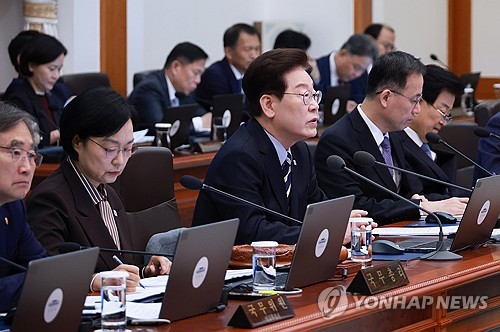 이재명 대통령, 국무회의 발언