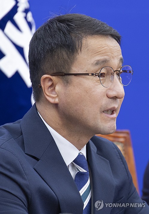 한병도 원내대표, 국감 대책 회의에서 발언