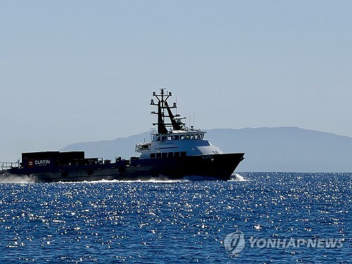 HD현대가 시연한 '무인수상함'