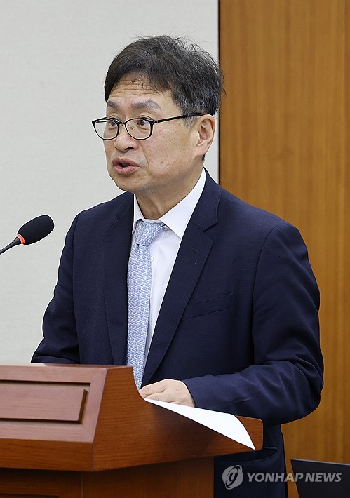 업무보고 하는 박일영 한국투자공사 사장