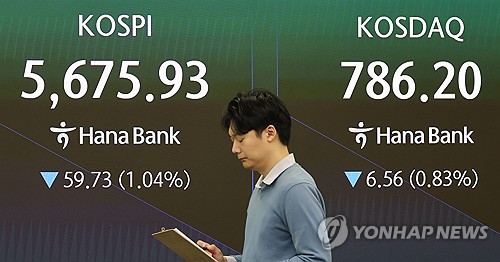 코스피 하락 출발