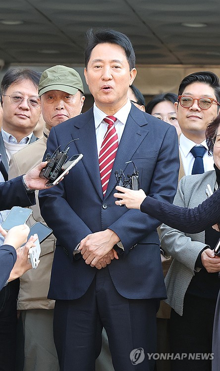 항소심 무죄, 입장 밝히는 오세훈 서울시장