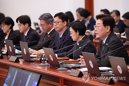 이재명 대통령, 국무회의 발언