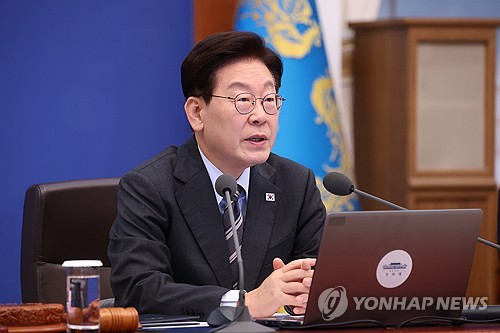 이재명 대통령, 국무회의 발언