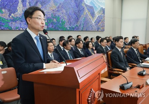 인사말 하는 임광현 대통령비서실장